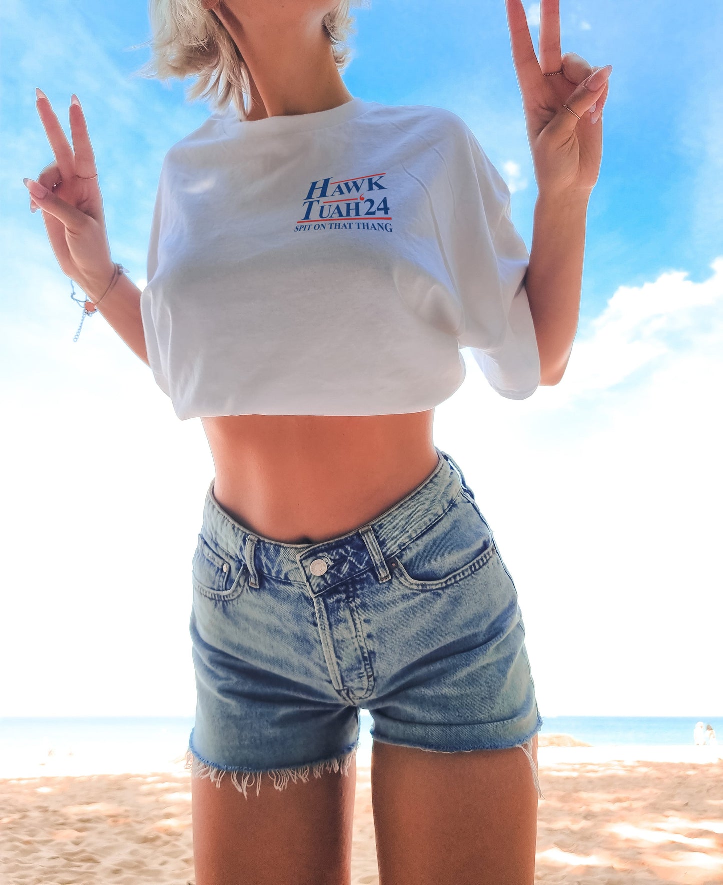 Hawk Tuah Shirt - Spit On That Thang Shirt - Meme Spit On That Thing T-Shirt - Womens Viral Meme Shirts - Hawk Tuah 24 TShirt