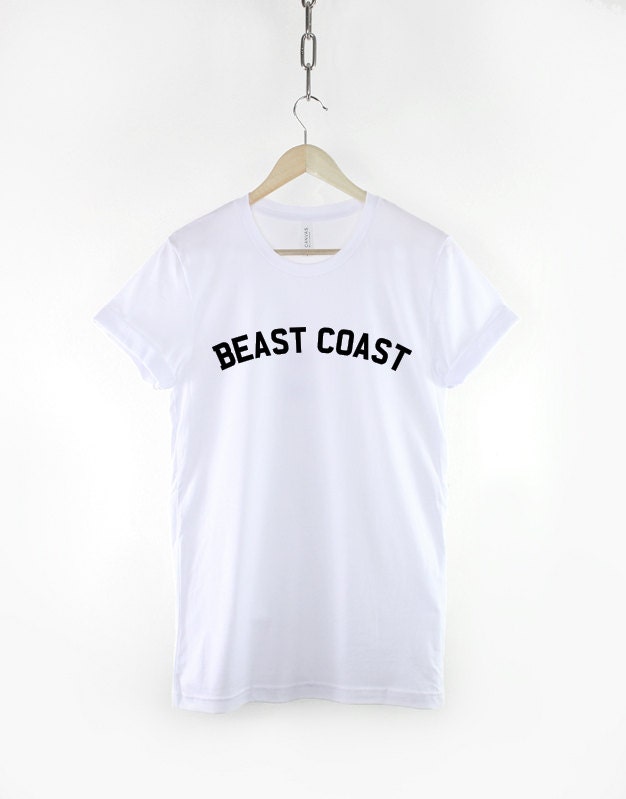 Beast Coast - East Coast T-Shirt - New York Florida Massachusetts Virginia Georgia Shirt