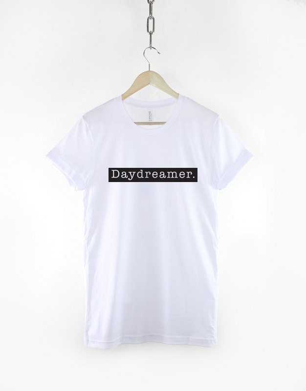 Daydreamer Slogan T-Shirt - Girls Womens Fashion Shirt
