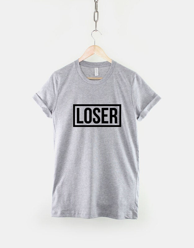Loser T-Shirt Girls Streetwear Slogan T Shirt