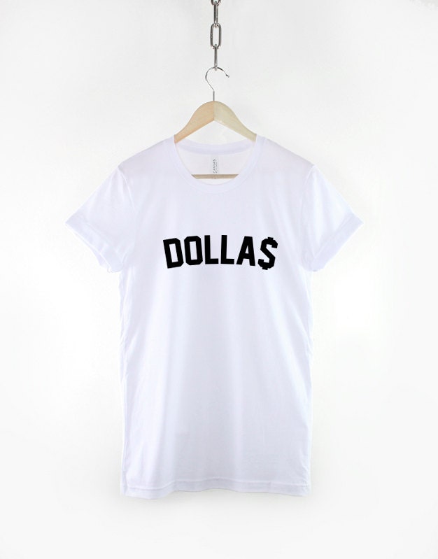 Dolla Sign T-Shirt - Dollas Rich Gangster - Gansta Streetwear T Shirt