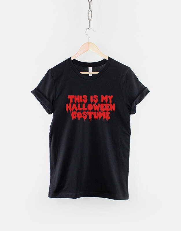 Kids Halloween Slogan Shirt - This Is My Halloween Costume T-Shirt