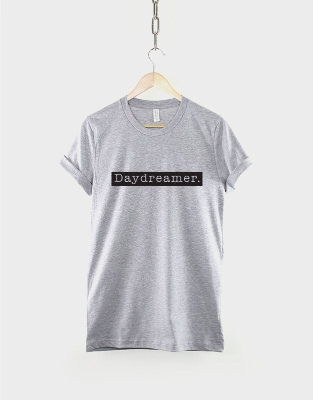 Daydreamer Slogan T-Shirt - Girls Womens Fashion Shirt