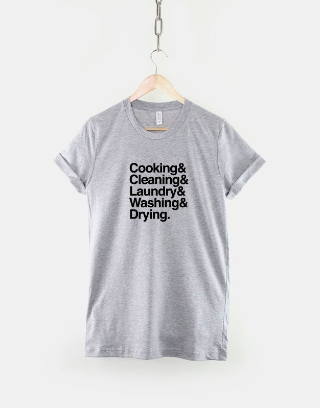 Cooking Cleaning Laundry Washing Drying Shirt - Mum - Mom T-Shirt