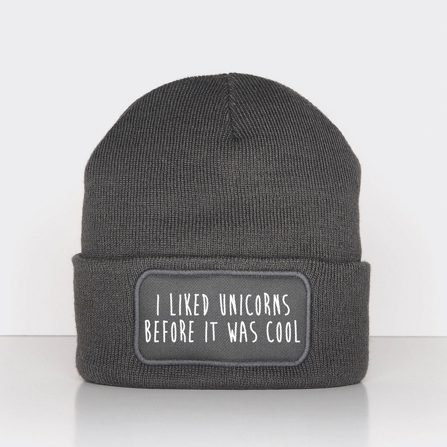 Unicorn Beanie - I Liked Unicorns Before It Was Cool Unicorn Beanie Hat