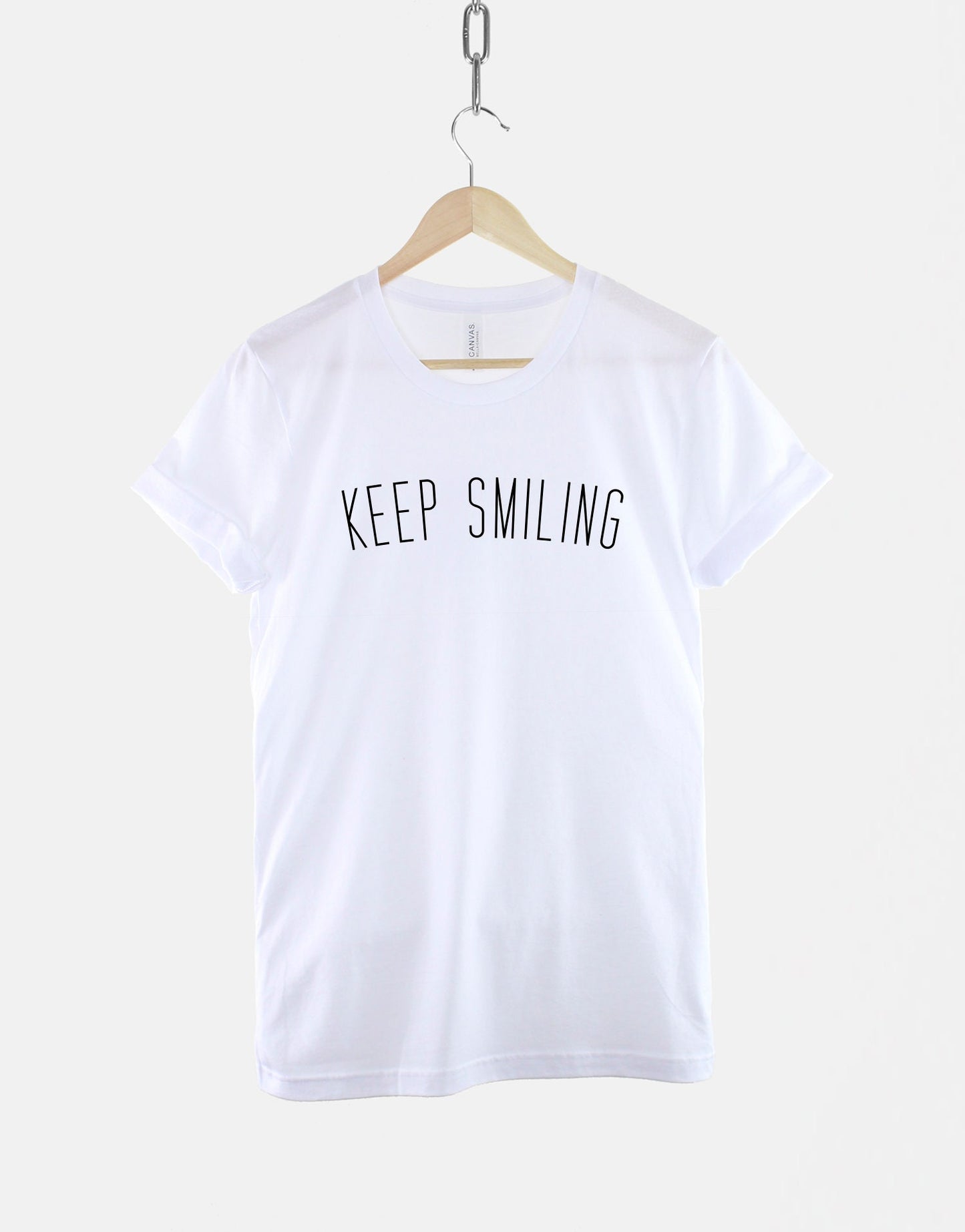 Mental Health T-Shirt - Keep Smiling TShirt - Happiness T-Shirt - Positive Slogan Shirt