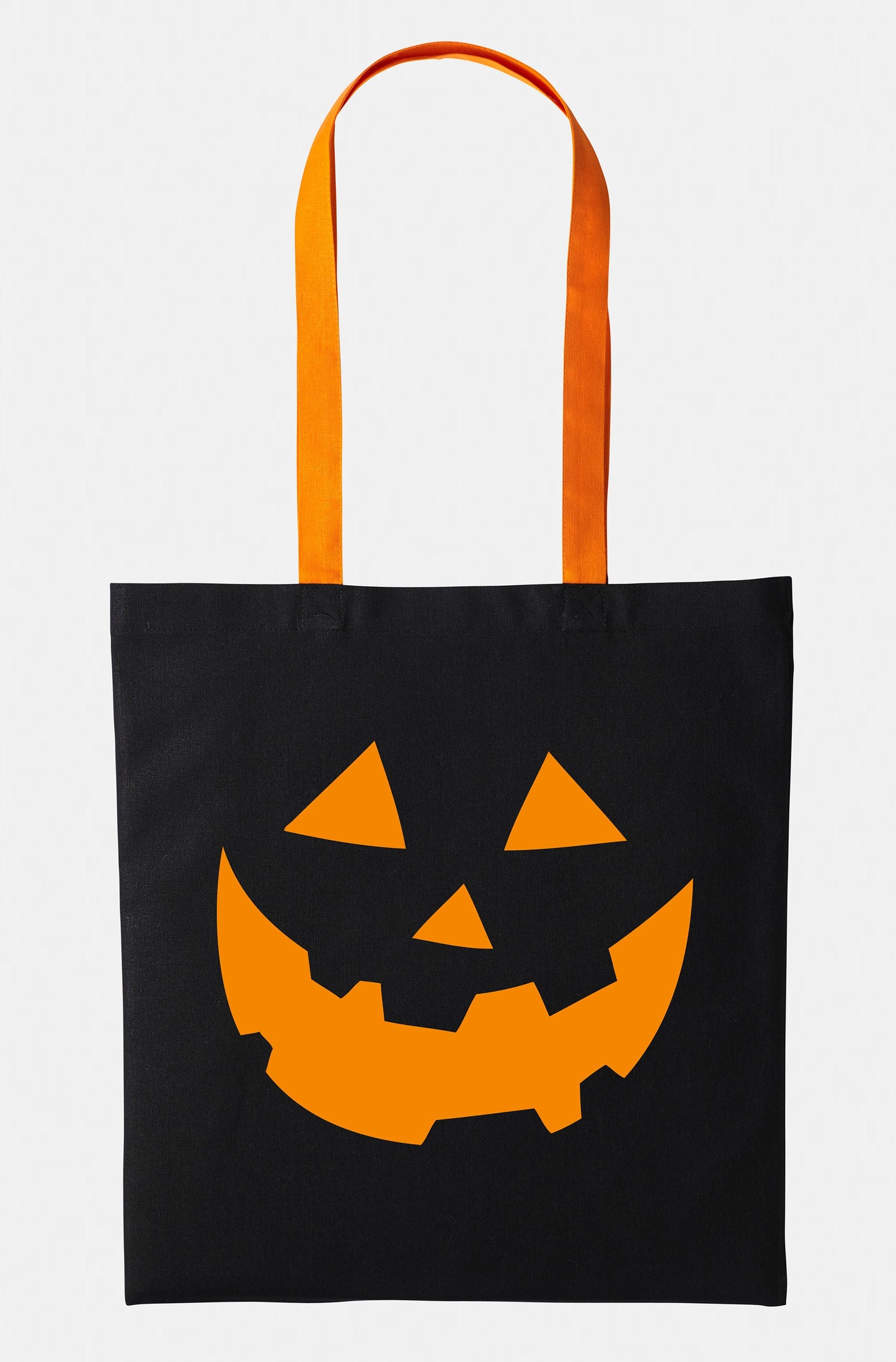 Kids Halloween Pumpkin Trick Or Treat Tote Bag
