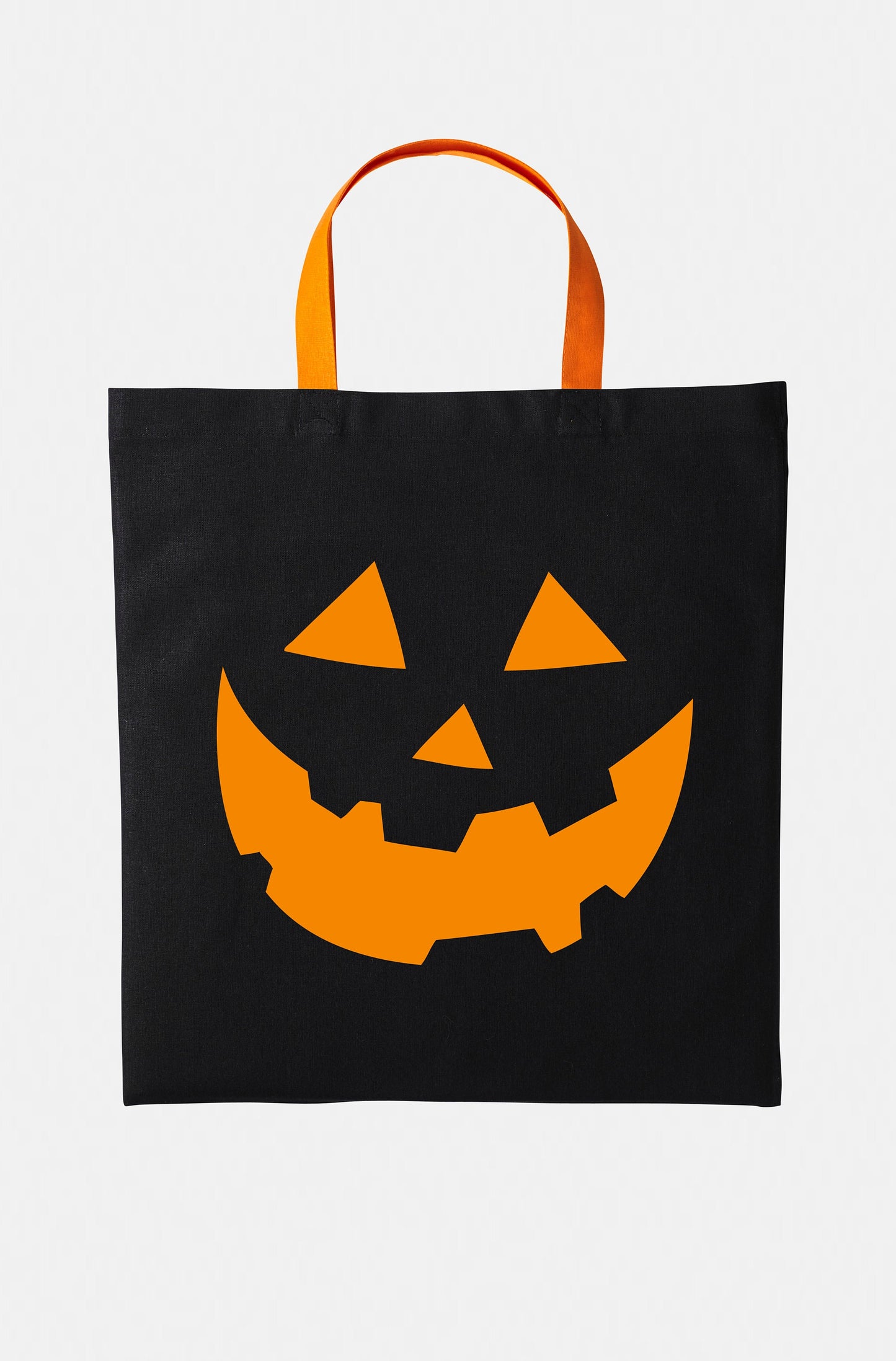 Kids Halloween Pumpkin Trick Or Treat Tote Bag
