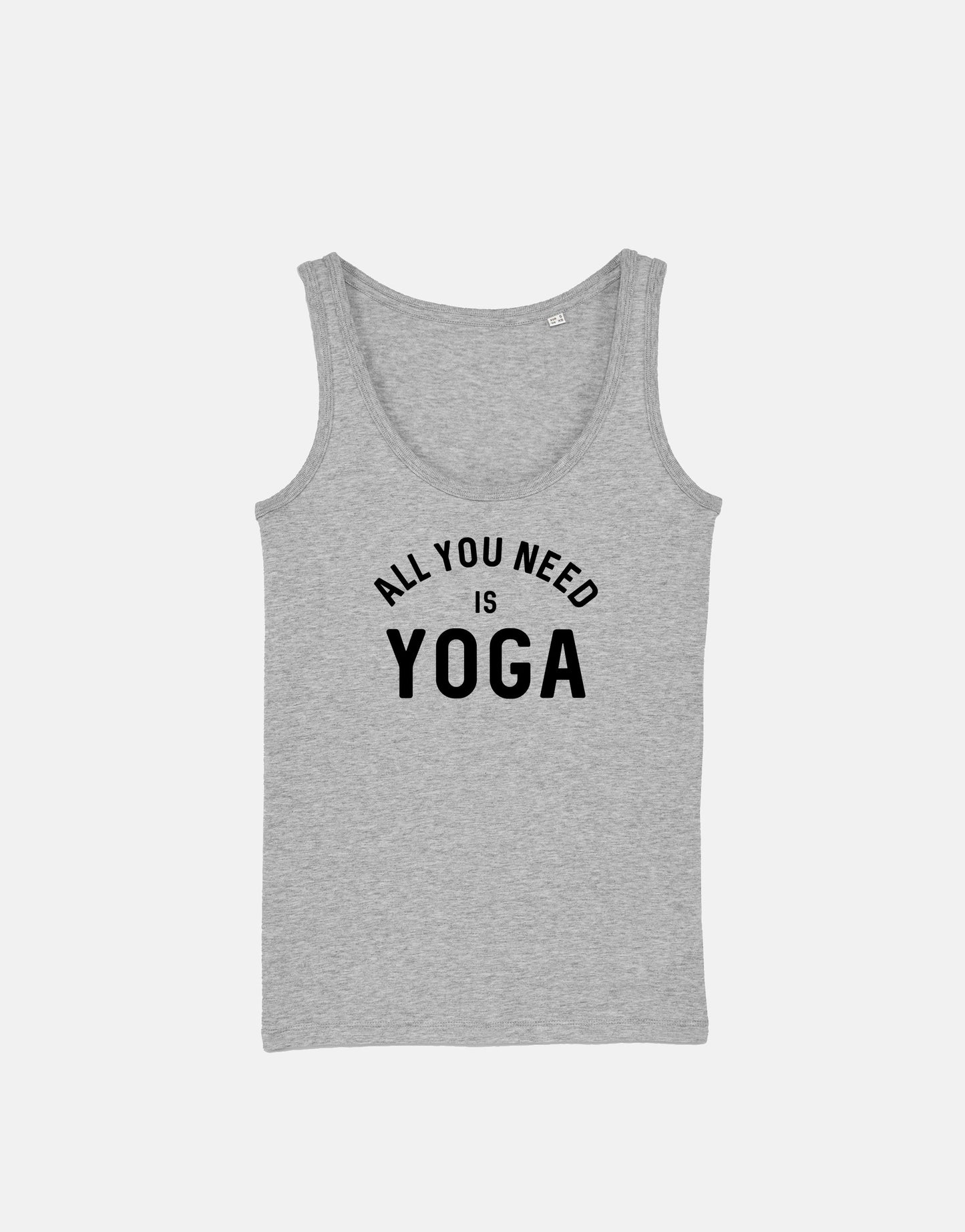 Yoga Tank Top - All You Need Is Yoga Girls Fitness Workout Racer Back Vest
