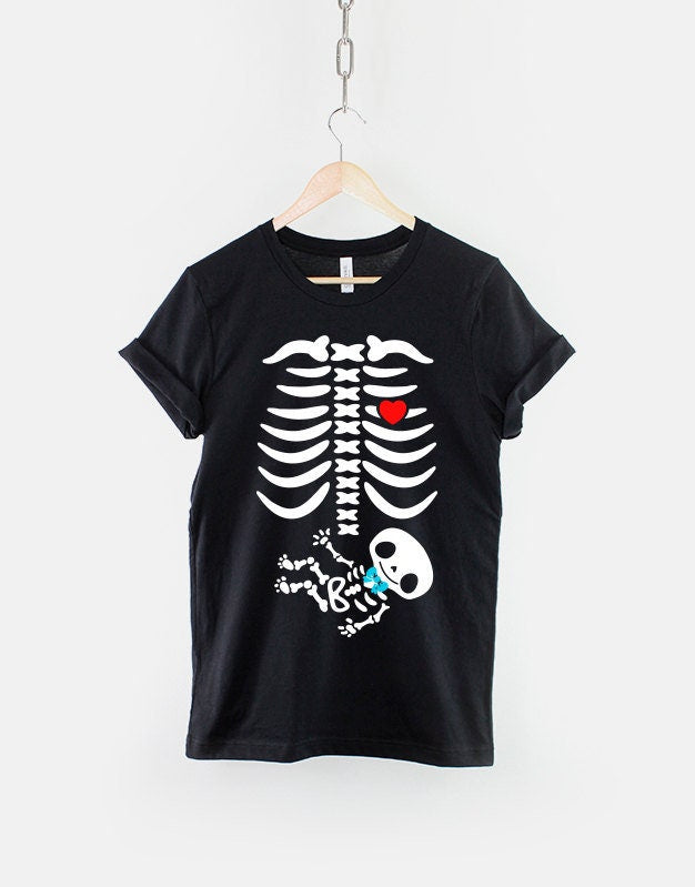 Baby Boy Halloween Pregnancy Announcement T-Shirt