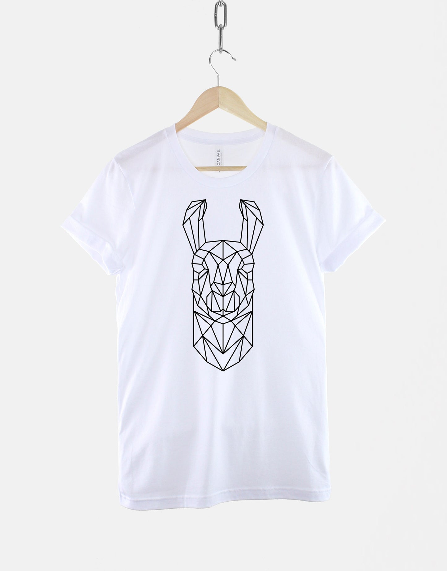 Llama T-Shirt - Llama Shirt - Geometric Llama TShirt - Llama Gift - Llama Print T-Shirt - Llama Lover T-Shirt