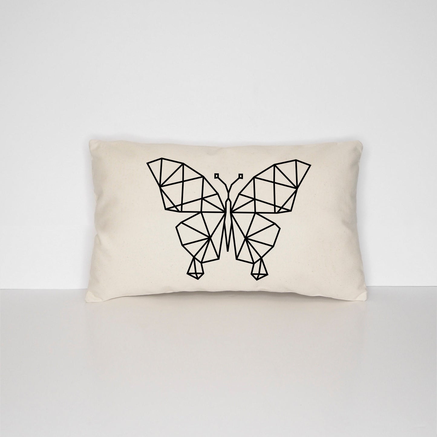 Geometric Butterfly Pillow - Geometric Butterflies Cushion Cushion