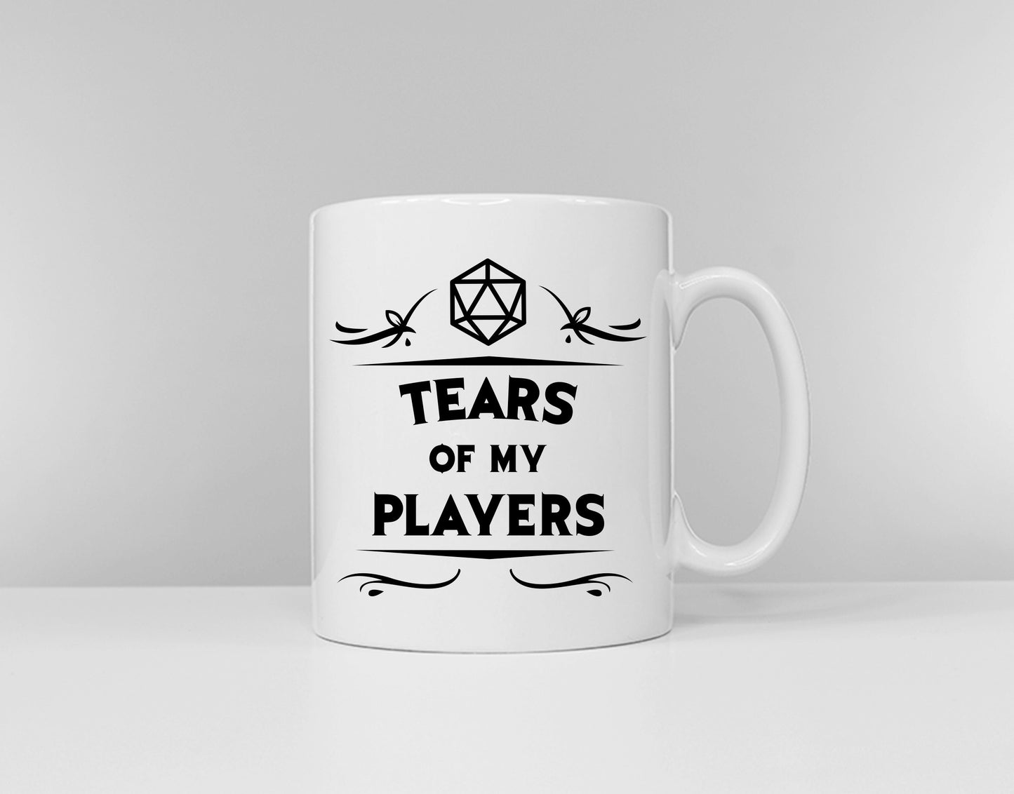 Tears Of My Players DnD Dungeon Master Mug - I'm The DM D&D Dungeons and Dragons Inspired Coffee Mug