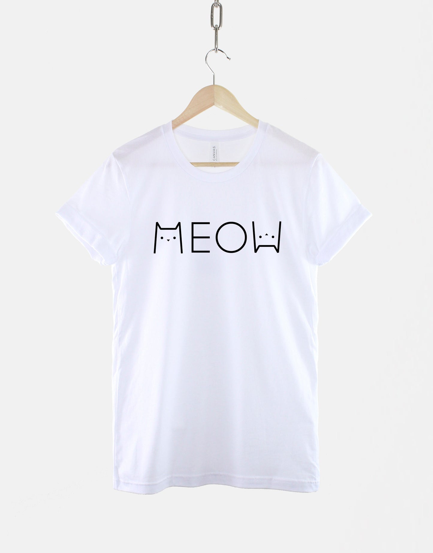 Cat T-Shirt - Womens Cat Shirts - Cut Cat T-Shirt - Cat Lovers Gift - I Love Cats TShirt