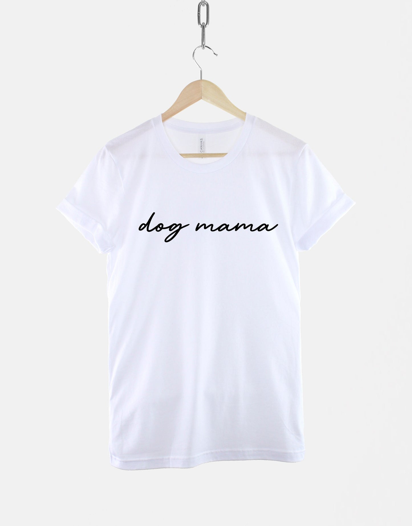 Dog Mama Shirt - Dog Mum Shirt - Dog Mom TShirt - Dog Walking Shirts - Script Typography - Dog Mother TShirts - Dog Owner Gift