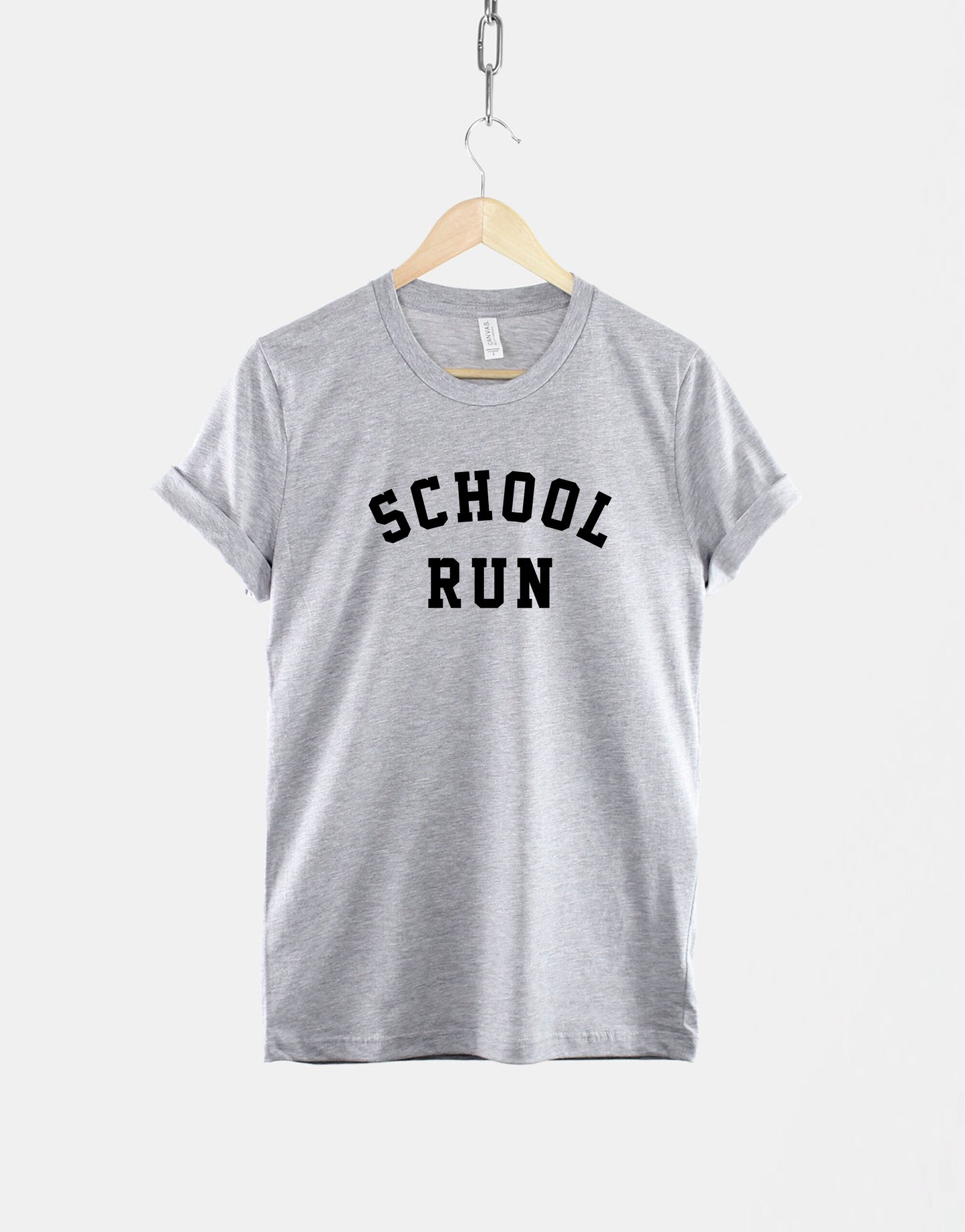 School Run T-shirt - School Run Uniform Shirt - Back To School Mom Dad Parent TShirt