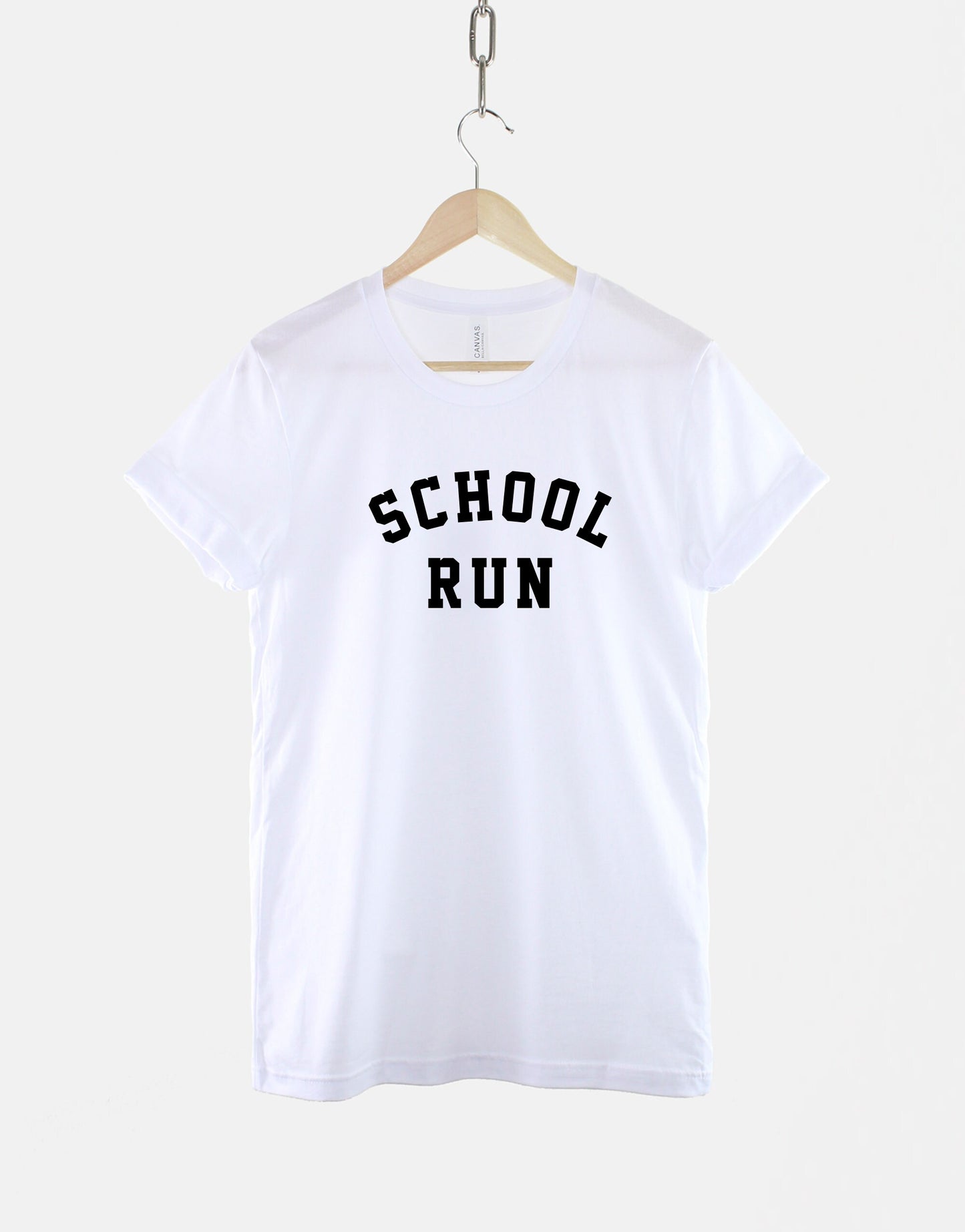 School Run T-shirt - School Run Uniform Shirt - Back To School Mom Dad Parent TShirt