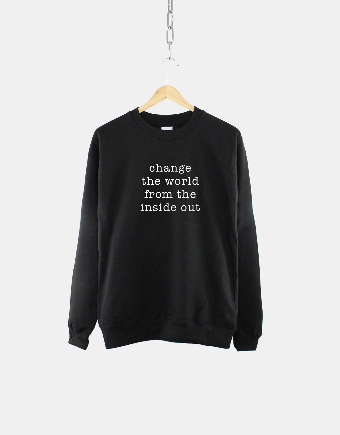 Save The World Sweatshirt - Inspirational Slogan Sweater - Activist Sweatshirt - Climate Change Jumper - Political Activist Shirt