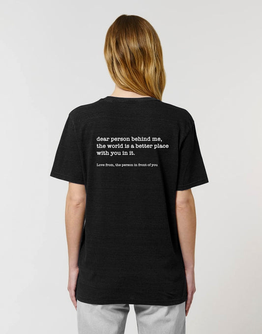 Dear Person Behind Me Shirt - Personalised Mental Health Awareness T-Shirt