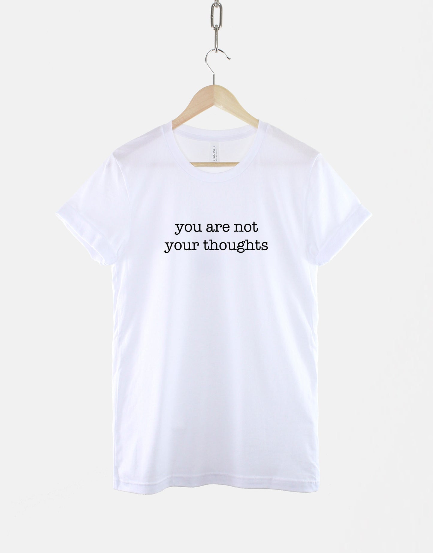 Mental Health Shirt - Positive Mantra T-Shirt - You Are Not Your Thoughts TShirt - Healthy Mind Healthy Body T Shirt