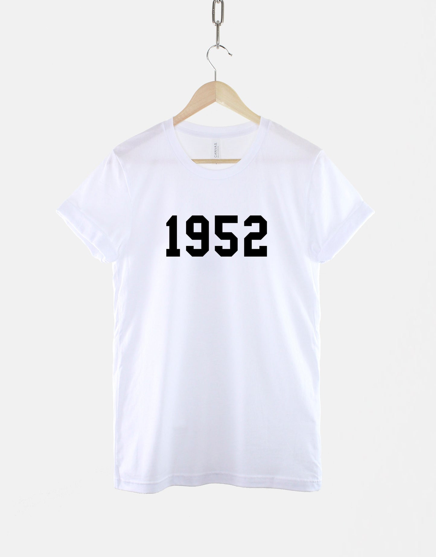 1952 70th Birthday Shirt - Made In Year Numbers T-Shirt