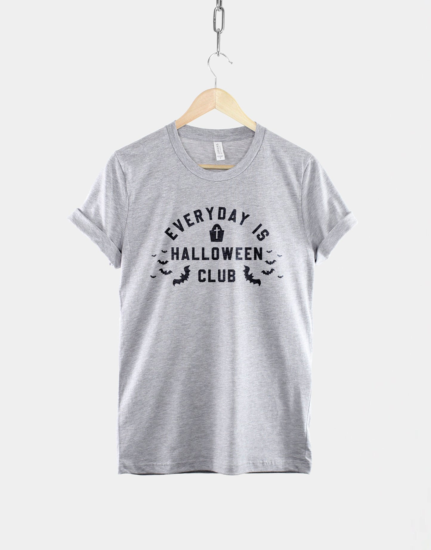 Womens Halloween Shirt - Girls Halloween T-Shirt - Halloween Tees - Fall T-Shirts - Halloween Party Tee - Everyday Is Halloween TShirt