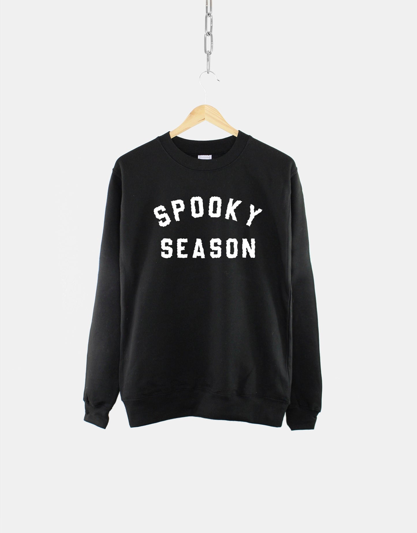 Trendy Halloween Sweatshirt - Spooky Season Sweatshirt - Halloween Sweatshirt - Outfit For Halloween - Halloween Print Sweatshirt