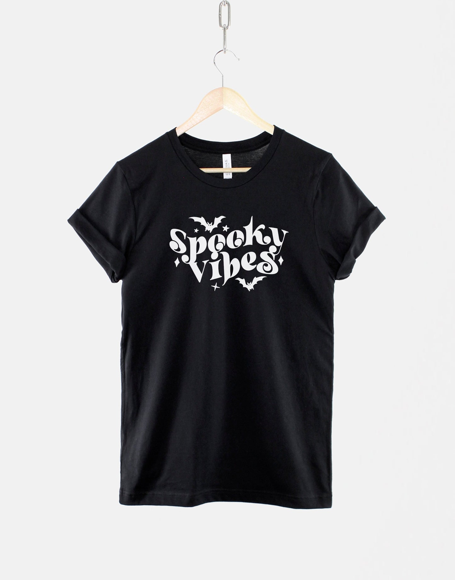 Retro Halloween Shirt - Halloween Retro T-Shirt - Retro Print Shirt - Spooky Vibes T-Shirt - Retro Halloween Print - Retro Halloween T-Shirt