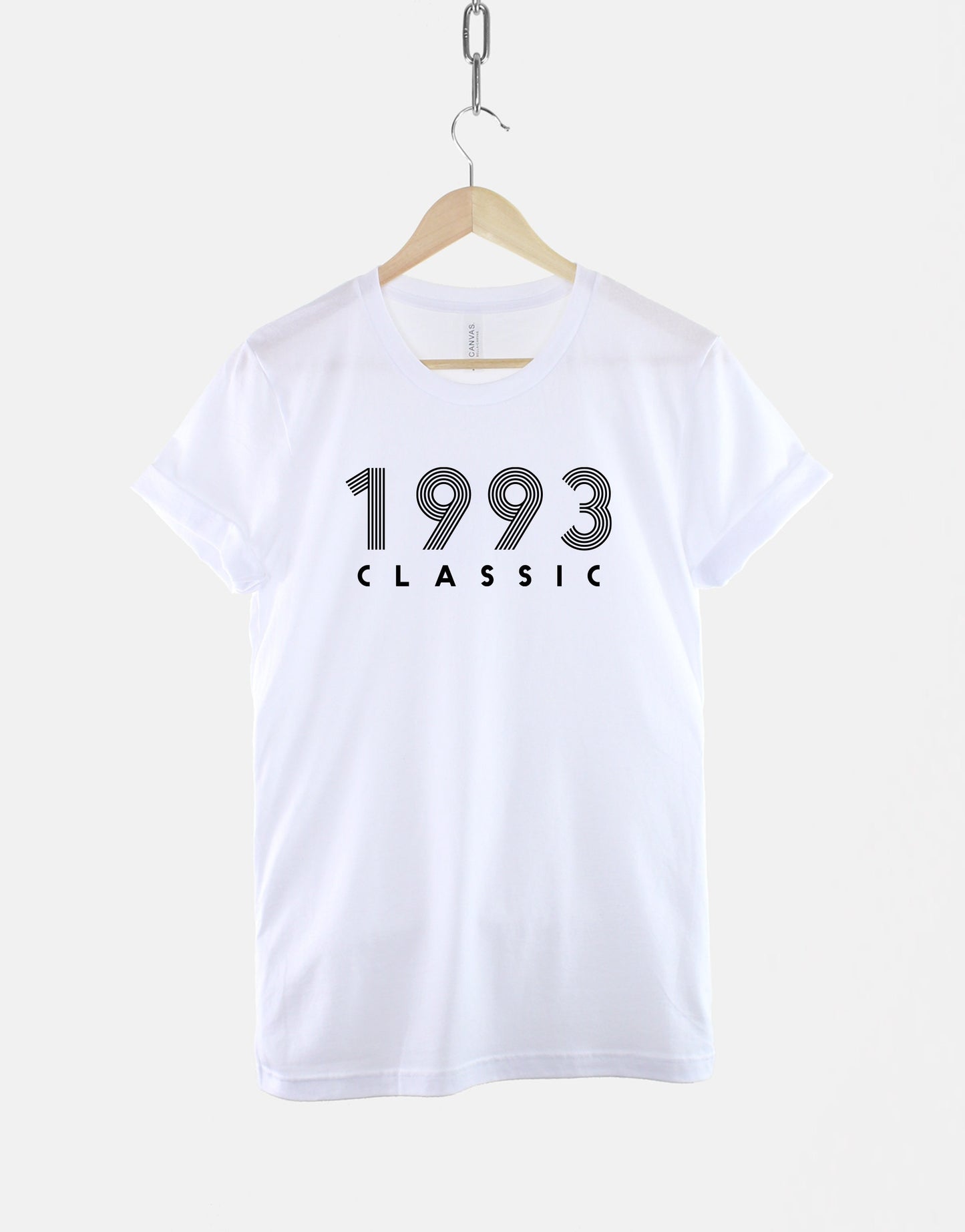 1993 Classic Retro 30th Birthday Shirt - Mens Birth Year Numbers T-Shirt