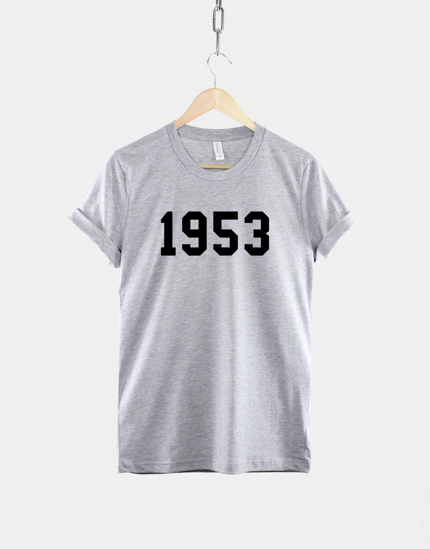 1953 70th Birthday Shirt - Made In Year Numbers T-Shirt