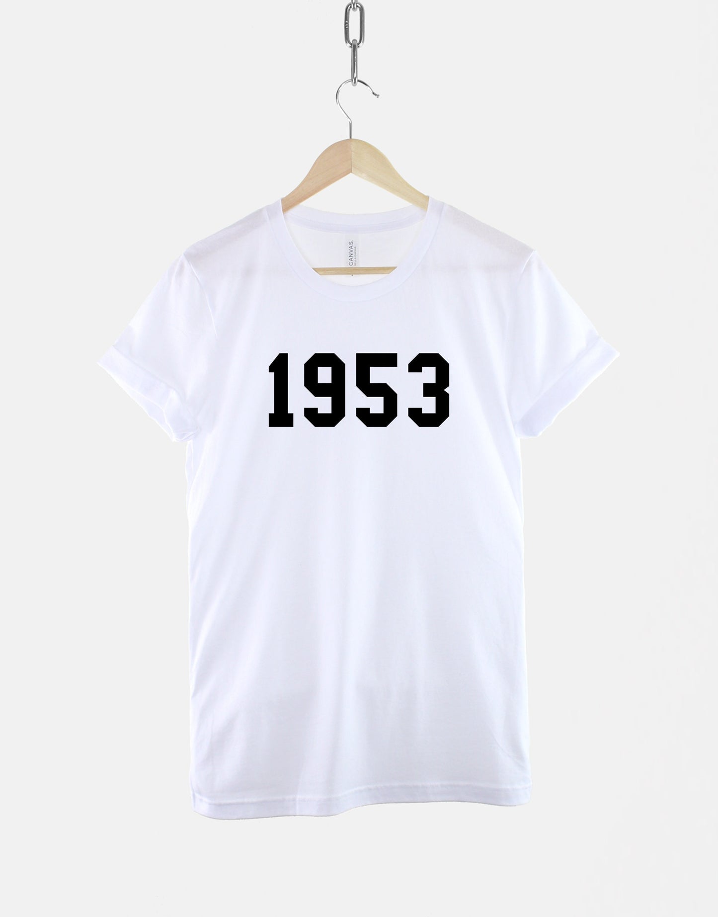 1953 70th Birthday Shirt - Made In Year Numbers T-Shirt