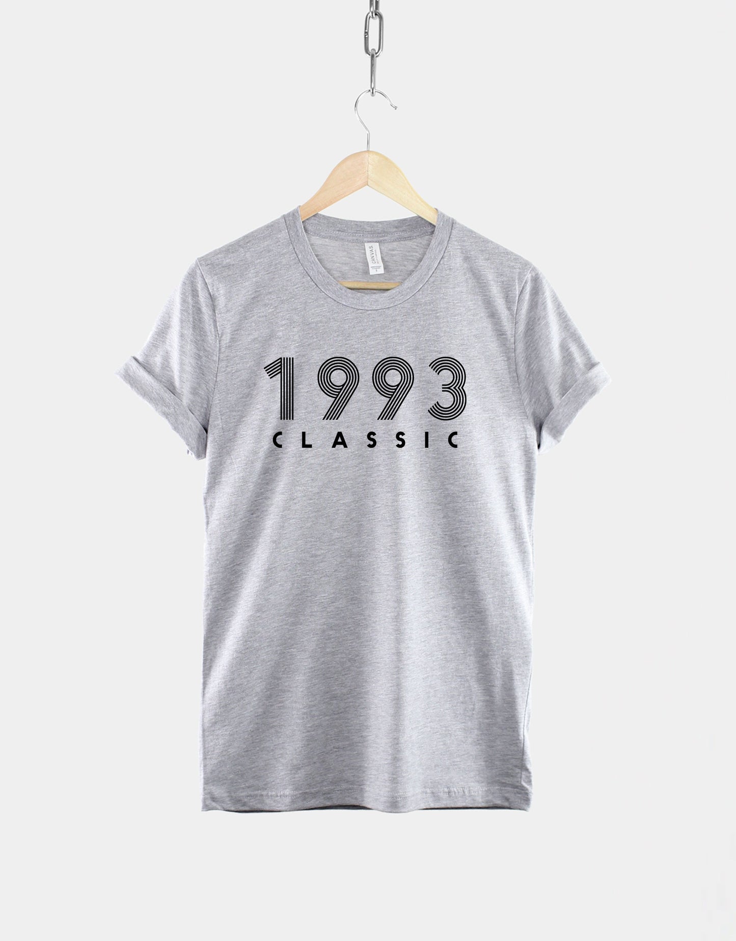 1993 Classic Retro 30th Birthday Shirt - Mens Birth Year Numbers T-Shirt
