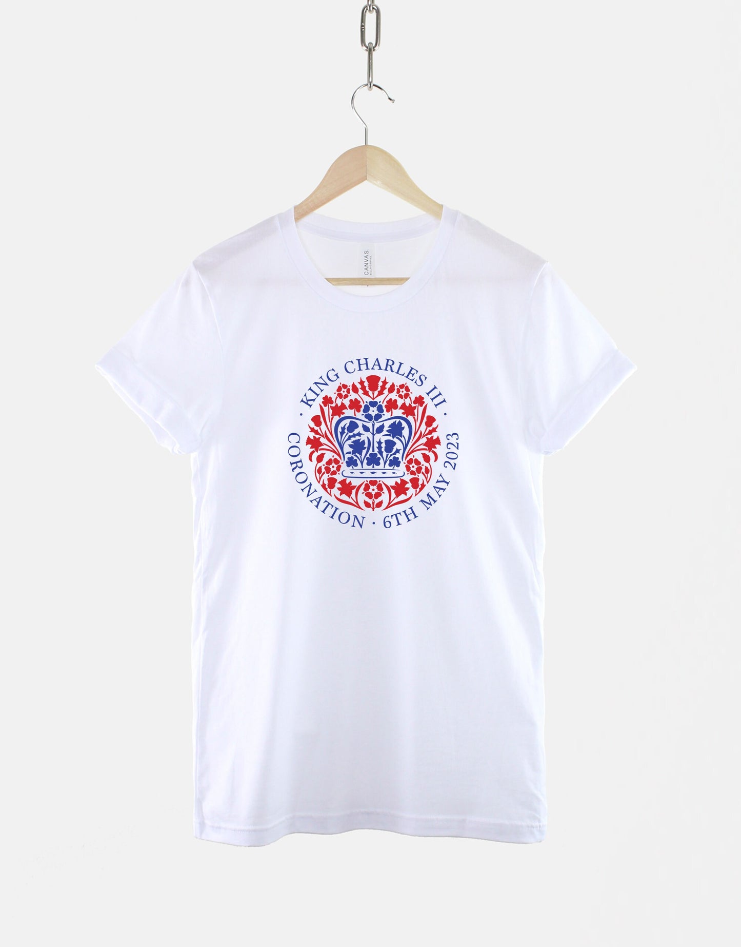 King Charles Coronation T-Shirts - King Charles III Coronation Day Souvenir T-Shirt - Coronation Party - Adults And Childrens Sizes