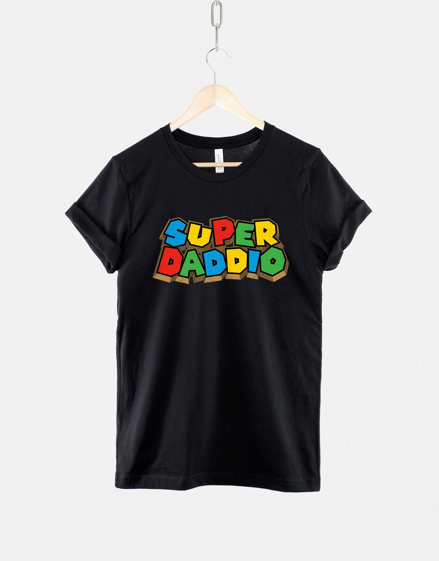 Super Daddio Shirt - Super Dadio T-Shirt - Gamer Dad Shirt - Super Daddy Shirt - Gamer Daddy Father's Day Shirt - Super Dad Shirt