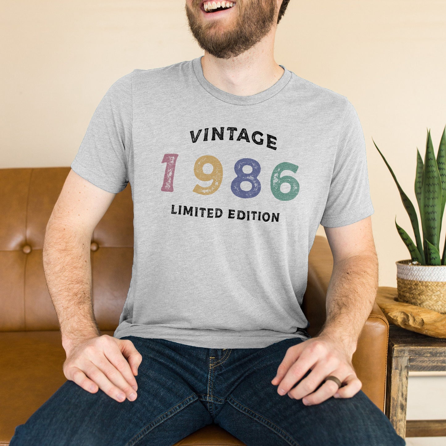 Vintage Birthday T-Shirt - Retro Birthday Shirt - Birthday Shirt For Uncle - Aunty Birthday TShirt - Custom Year Birthday T-Shirt