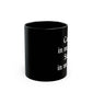 Goth Coffee Mug – Black Gothic Mug With Dark Humor – Alternative Gift For Goths