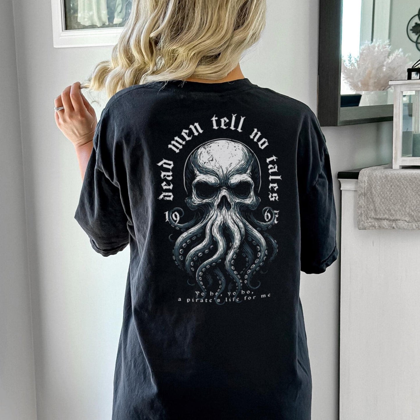 Pirate Skull Shirt – Vintage Pirate Tee | Caribbean Ride Shirt For Florida Vacation