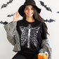 Skeleton Rib Cage T-Shirt | Realistic Bone Shirt - Halloween Costume Tee