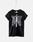 Skeleton Rib Cage T-Shirt | Realistic Bone Shirt - Halloween Costume Tee