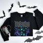 Haunted Mansion Sweatshirt – Cozy Fall Halloween Sweatshirt With Welcome Foolish Mortals Design