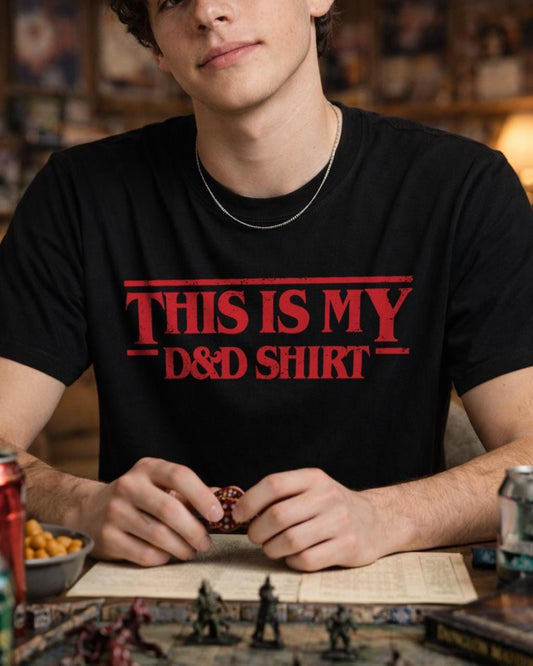 Dungeons and Dragons Shirt – Tabletop RPG Tee | Casual Gaming Wear for Fans