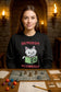 Dungeons And Dragons Sweatshirt - Personalised Dungeon Meowster Cat Sweater | RPG Gamer Gift