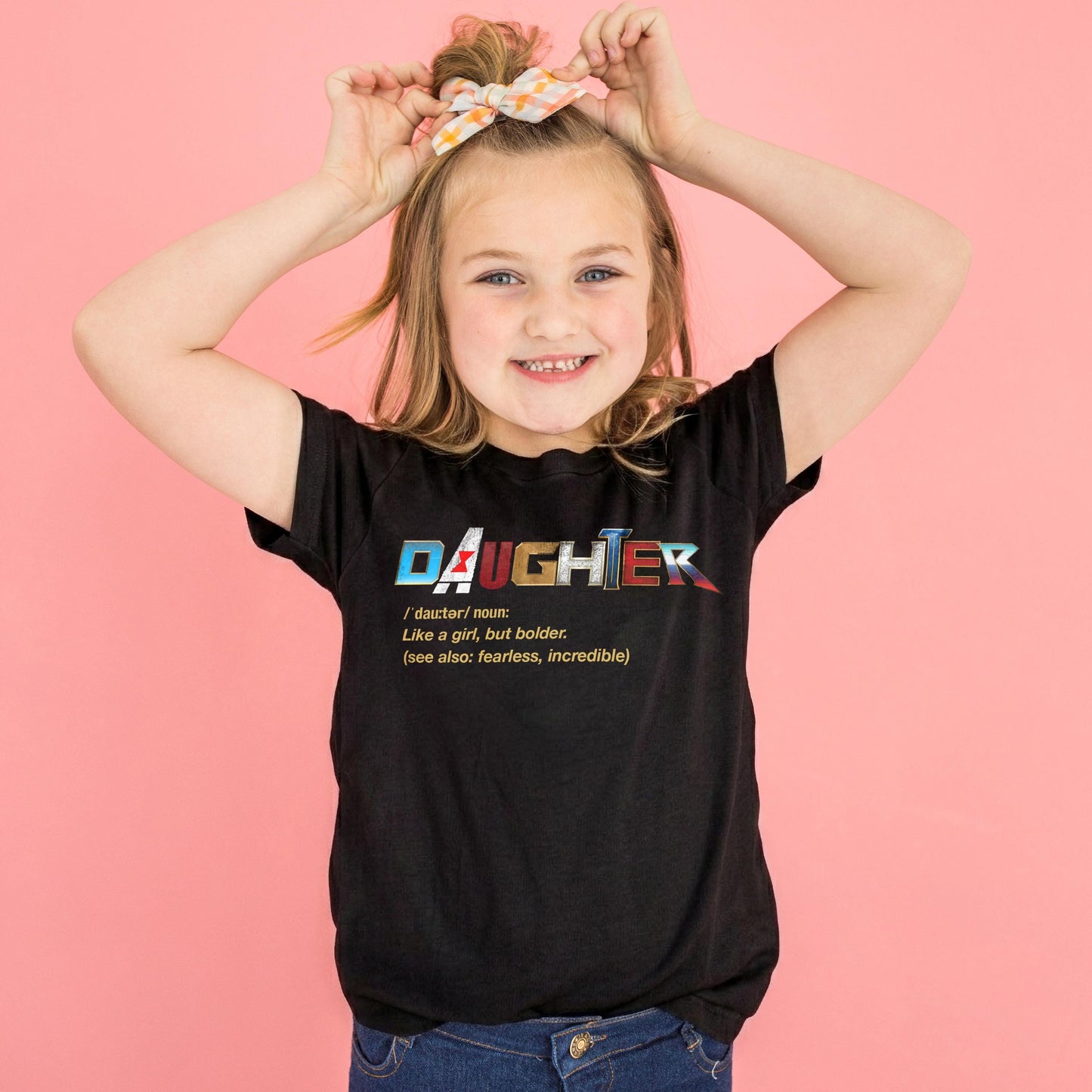 Little Girl Superhero Shirt, Marvel Inspired Kids T Shirt, Comic Hero Outfit for Girls, Superhero Birthday Gift