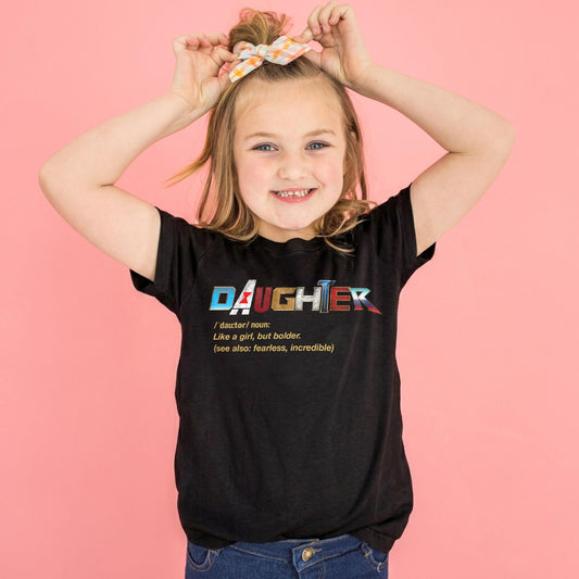 Little Girl Superhero Shirt, Marvel Inspired Kids T Shirt, Comic Hero Outfit for Girls, Superhero Birthday Gift