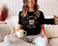 I Love You A Latte T-Shirt - Retro Coffee Lover Shirt With Groovy Font Tee