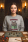 Dungeons And Dragons Sweatshirt – Custom Dungeon Meowster Cat Sweater, Cozy RPG Gamer Gift