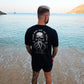 Dead Men Tell No Tales Shirt: Vintage Pirates Ride Skull Tee