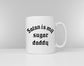 Black Gothic Coffee Mug - Gothic Gifts - Satan Is My Sugar Daddy Mug - Goth Mug