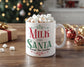 Personalised Milk For Santa Mug - Milk & Cookies For Santa - Christmas Eve Mug For Kids