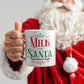 Personalised Milk For Santa Mug - Milk & Cookies For Santa - Christmas Eve Mug For Kids